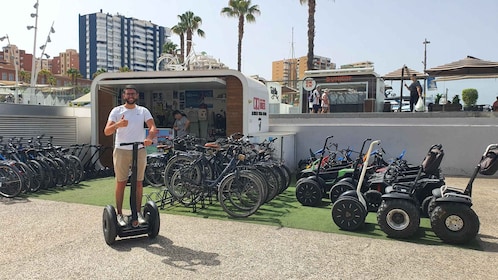 Málaga: recorrido en segway por el castillo de Gibralfaro, la plaza de toro...