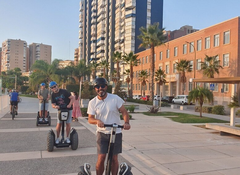 Malaga: Gibralfaro Castle, Bullring and Port Segway Tour