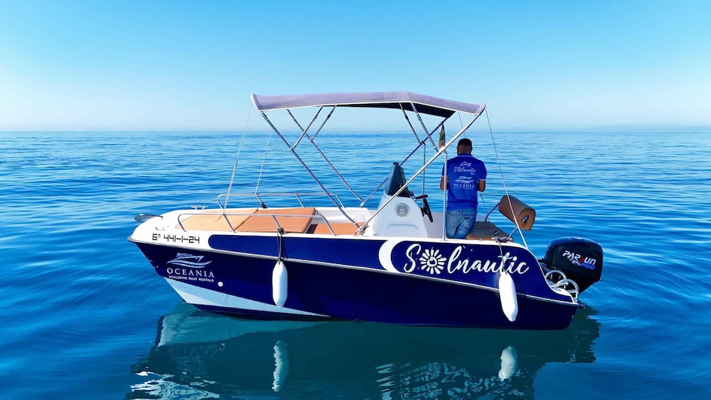 Picture 2 for Activity Malaga: 5-Seater Speedboat Boat Rental Without a License