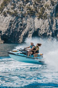 Alcudia: Jet Ski Tour to Lighthouse Island with photos