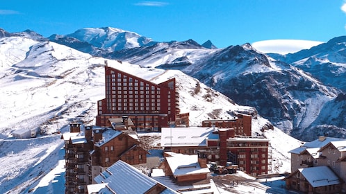 จากซานติอาโก: Valle Nevado และ Farellones พร้อมบริการรับส่ง