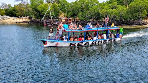 Desde Mombasa: excursión al parque marino de Watamu y a la isla de Sudi