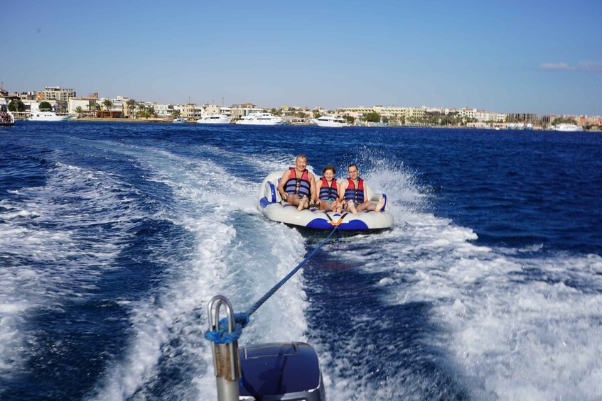 Picture 14 for Activity Hurghada: Snorkeling & Diving 6 x 1 Yacht Trip to Orange Bay