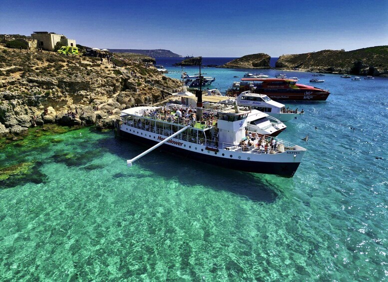 Picture 18 for Activity Malta: Comino, Blue Lagoon & Caves Boat Cruise