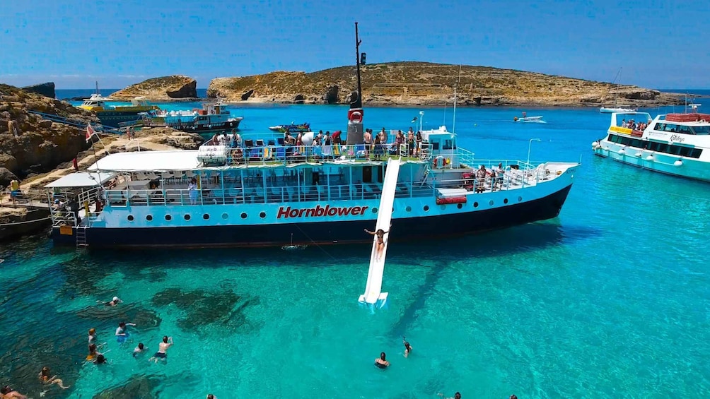 Picture 4 for Activity Malta: Comino, Blue Lagoon & Caves Boat Cruise