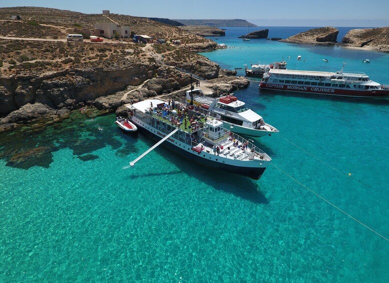 Picture 2 for Activity Malta: Comino, Blue Lagoon & Caves Boat Cruise