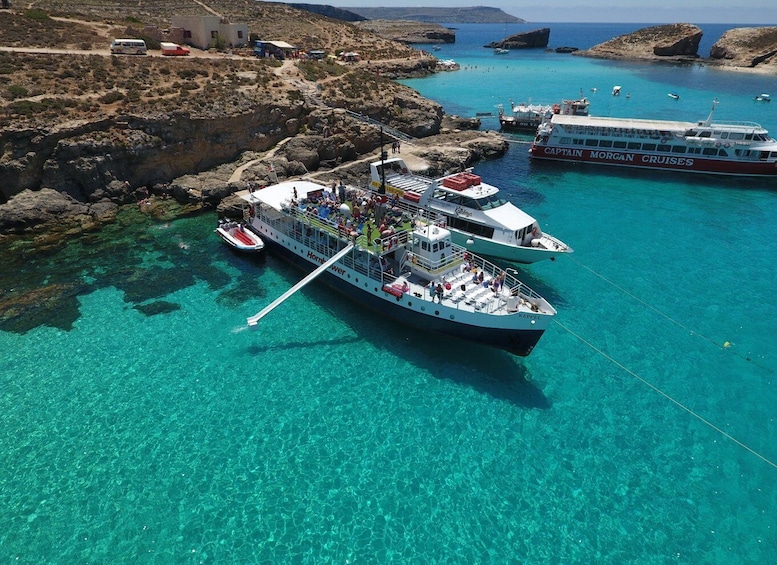 Picture 2 for Activity Malta: Comino, Blue Lagoon & Caves Boat Cruise