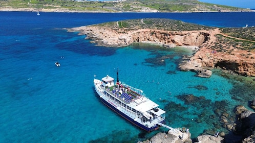 Malta: Comino, Blue Lagoon, Crystal Lagoon & Caves Cruise