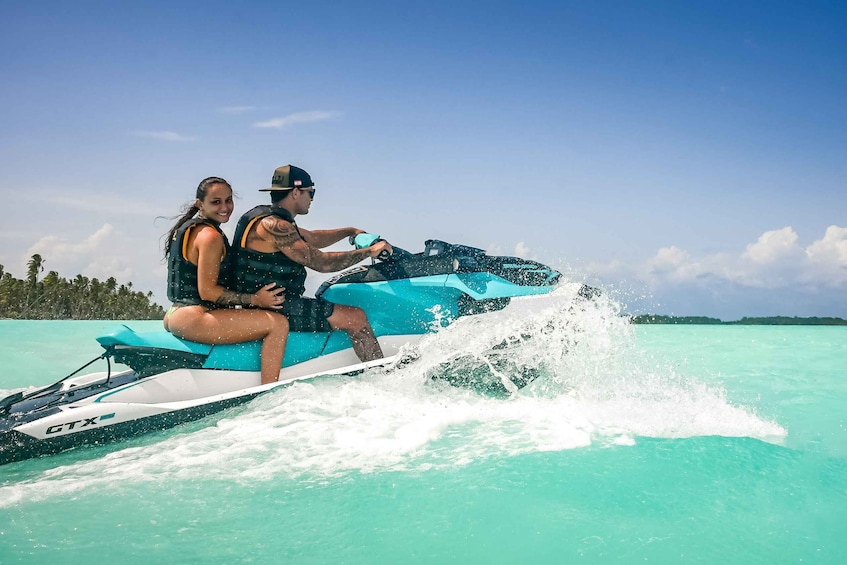 Picture 7 for Activity Bora Bora: Combo ATV & Jet Ski Day Trip with Polynesian BBQ