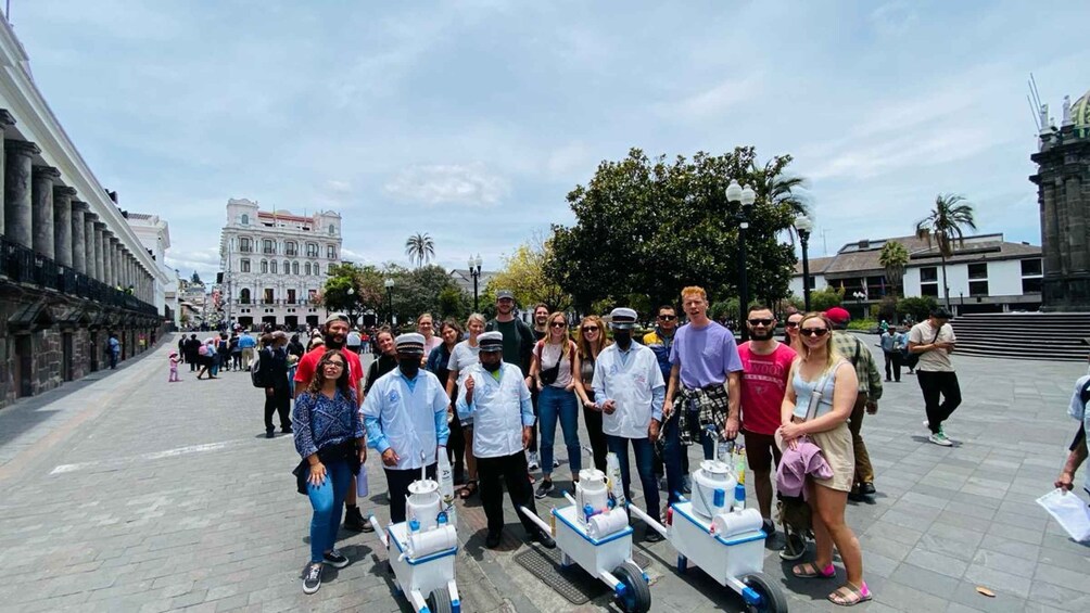 Picture 3 for Activity Gastronomic and Cultural Walking Tour of Quito with Tastings