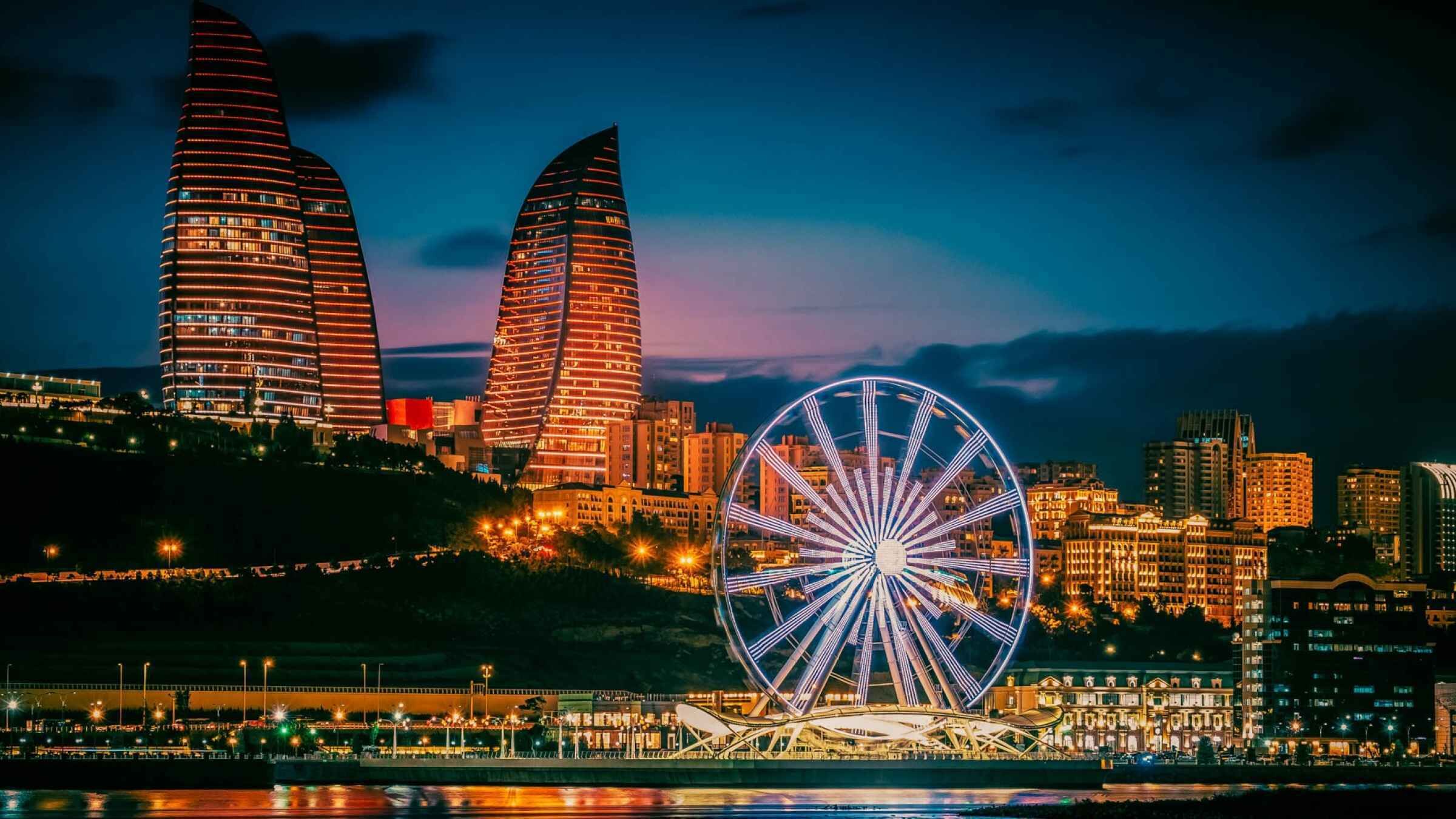 Baku:Full Day City Tour with Azerbaijani Lunch-all inclusive