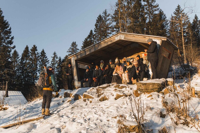 Picture 3 for Activity Oslo: Snow Hike to Vettakollen with Oslofjord Winter View