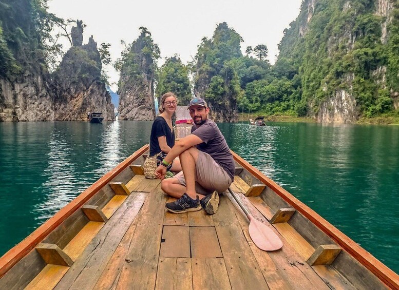 Picture 9 for Activity From Khao Lak: Khao Sok & Cheow Lan Lake Tour with Kayaking