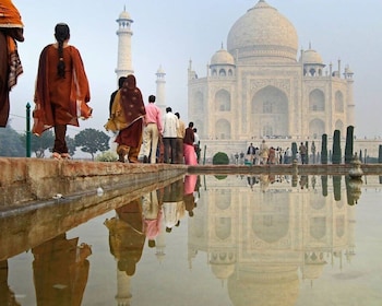 Von Jaipur aus: Taj Mahal (Agra) Eintägige geführte Tour