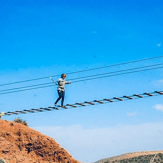 Picture 1 for Activity From Marrakesh: Zip-Line & Hike in the Atlas Mountains