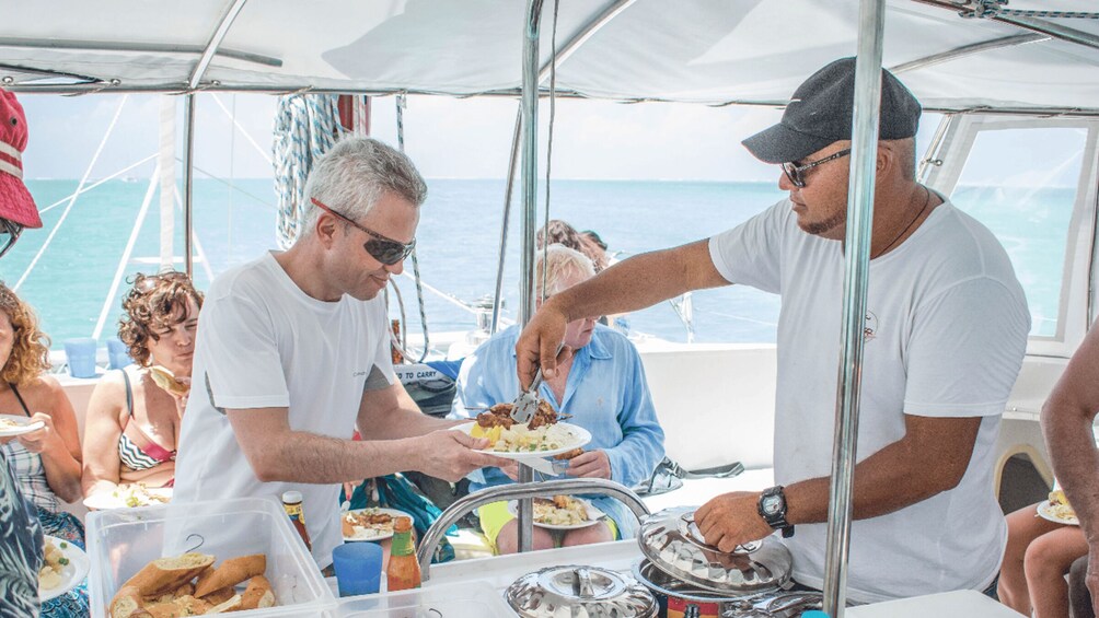 Picture 9 for Activity Mauritius: Catamaran Day Cruise to lle aux Cerfs with Lunch