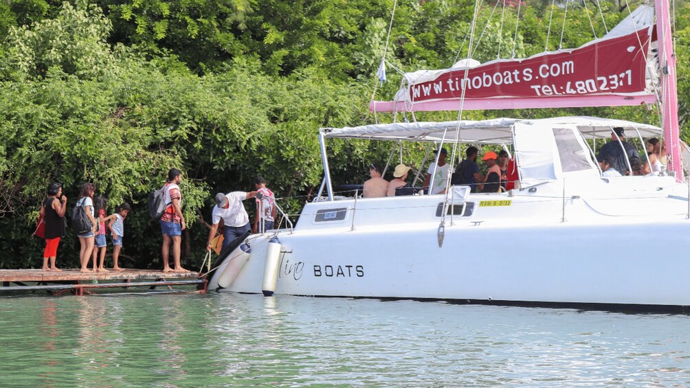 Picture 3 for Activity Mauritius: Catamaran Day Cruise to lle aux Cerfs with Lunch