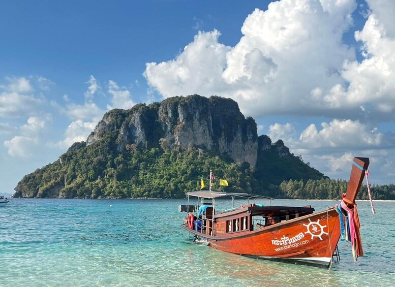 Krabi: Private Long Tail Boat to the 4 Islands