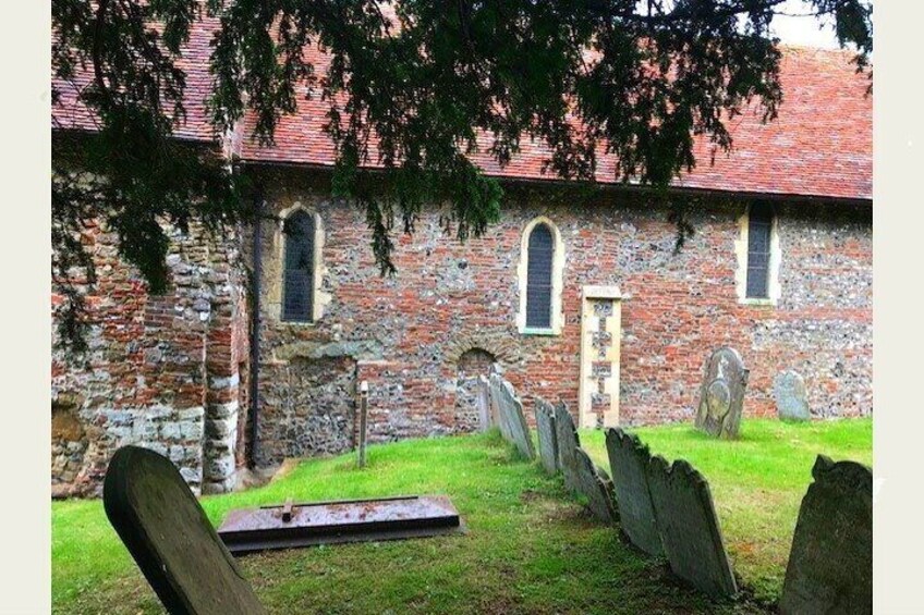 Roman Bricks can be seen on St Martin's Church