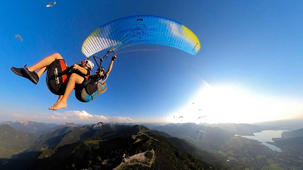 Picture 6 for Activity Lenggries: Tandem Paragliding Flight