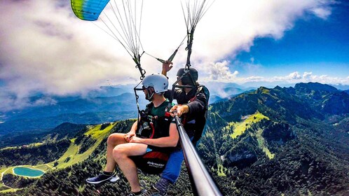 Lenggries: Tandem Paragliding Flight