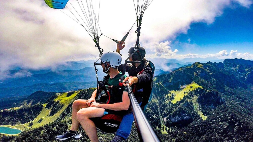 Lenggries: Tandem Paragliding Flight