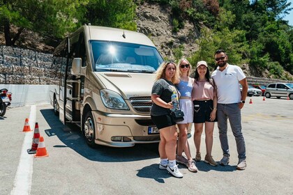 Privé excursion : Vallée des papillons et village de Lindos (FD)