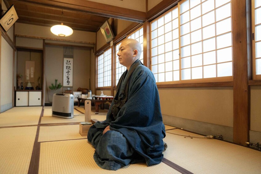 Picture 5 for Activity Tokyo: Zen Meditation at a Private Temple with a Monk