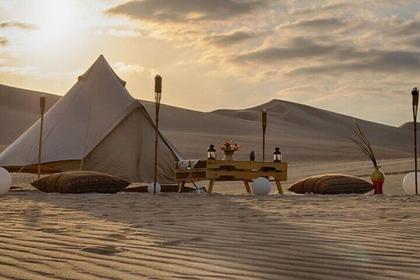 Desert Glamping in Huacachina with Private Chef