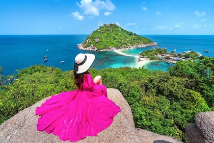 Depuis Koh Samui : Koh Tao et Nang Yuan Boat excursion avec déjeuner