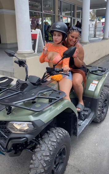 Picture 6 for Activity Nassau: Guided ATV City & Beach Tour + Free Lunch