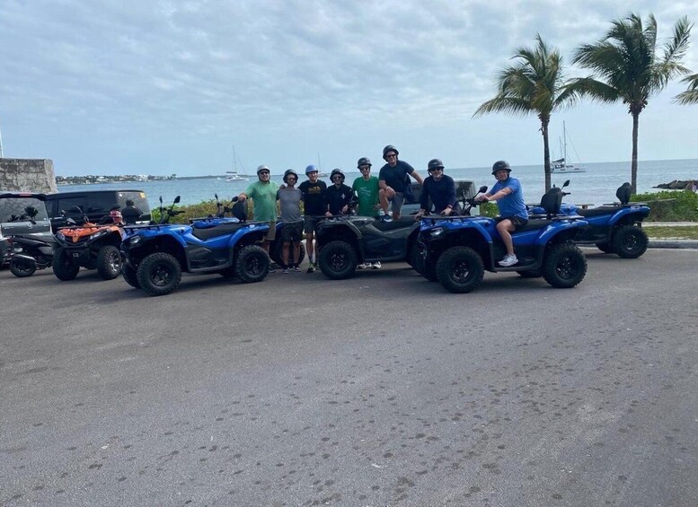 Picture 4 for Activity Nassau: Guided ATV City & Beach Tour + Free Lunch
