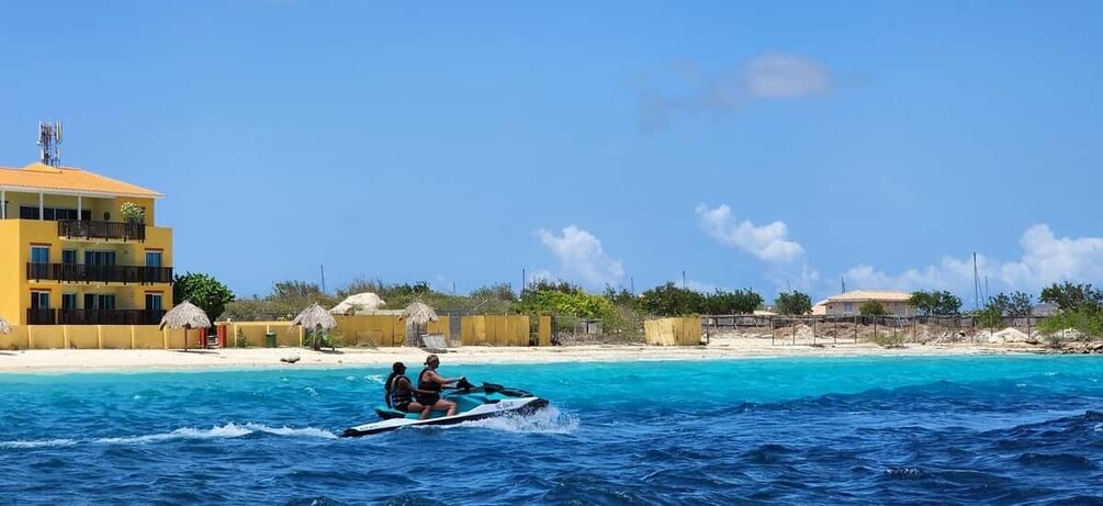 Picture 3 for Activity 1 hour Curacao Coastal and Spanishwater lagoon jetski tour