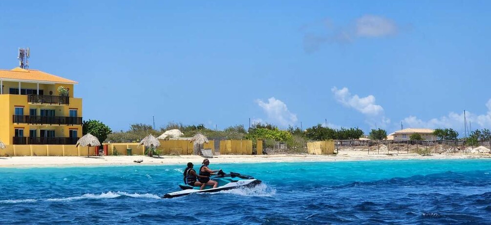 Picture 3 for Activity 1 hour Curacao Coastal and Spanishwater lagoon jetski tour