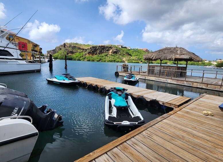 Picture 1 for Activity 1 hour Curacao Coastal and Spanishwater lagoon jetski tour