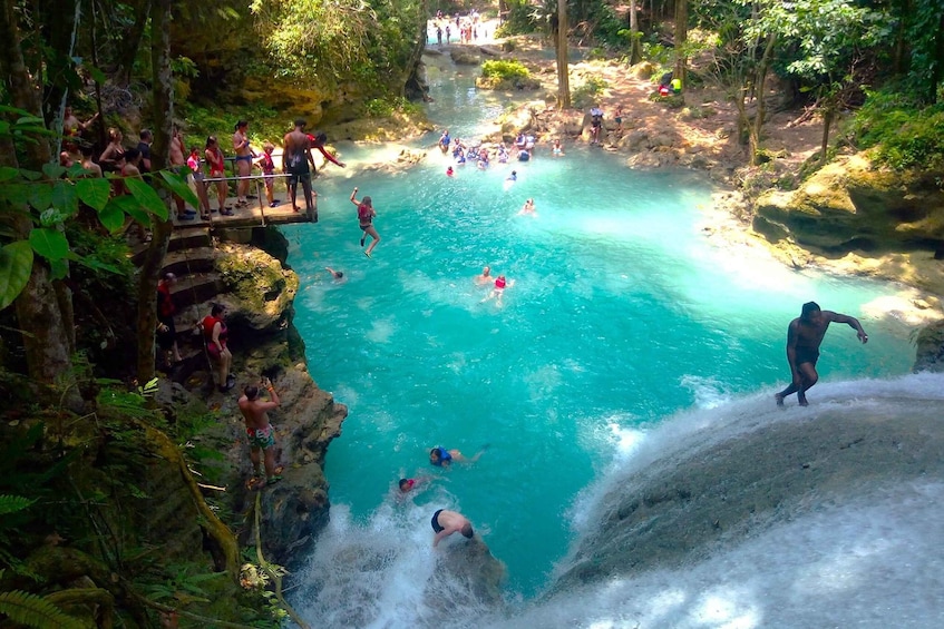 Picture 3 for Activity From Kingston: Blue Hole Swimming Experience in Ocho Rios