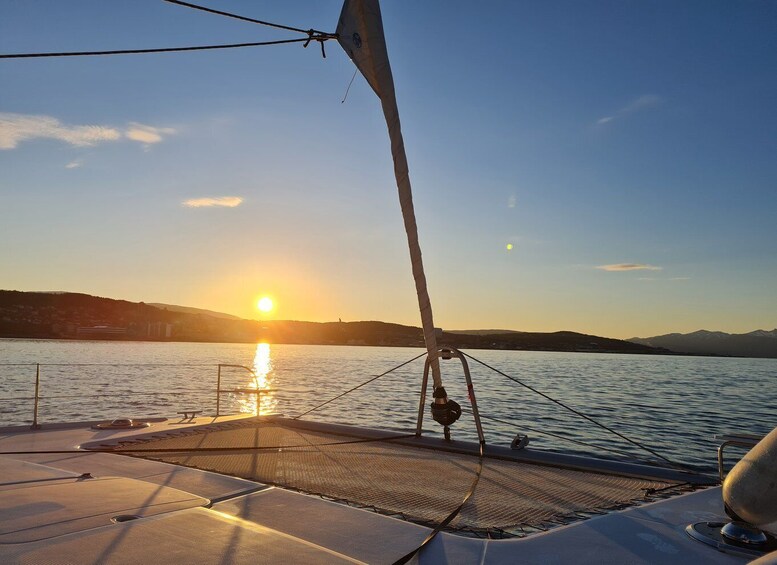 Picture 1 for Activity Tromso: Sightseeing Cruise by Catamaran with Snacks & Drinks