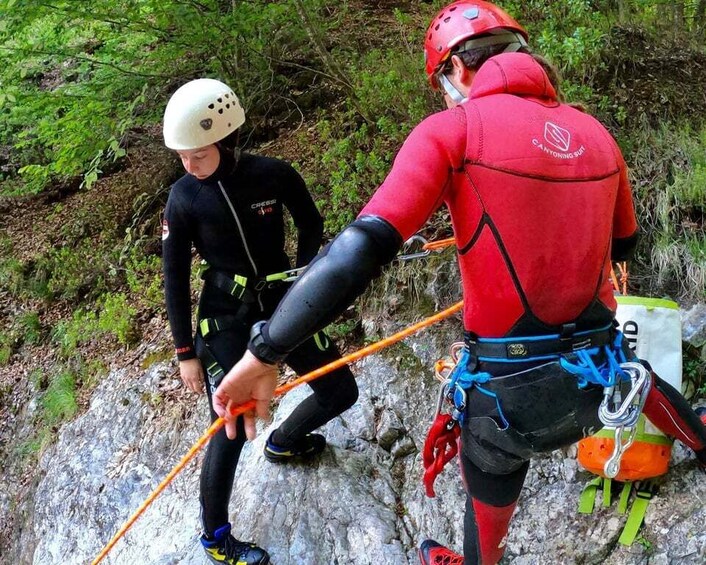 Picture 6 for Activity Bovec: Beginner's Canyoning Guided Experience in Fratarica