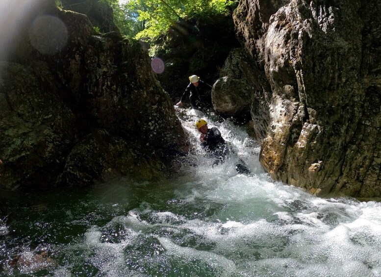 Picture 4 for Activity Bovec: Beginner's Canyoning Guided Experience in Fratarica
