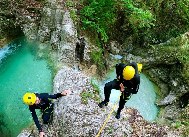 Picture 3 for Activity Bovec: Beginner's Canyoning Guided Experience in Fratarica