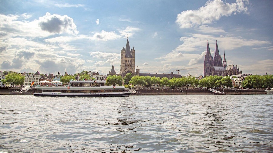 Cologne: Rhine Cruise Between Cathedral and Rodenkirchen