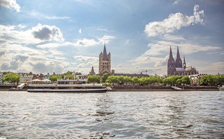 Cologne: Rhine Cruise Between Cathedral and Rodenkirchen