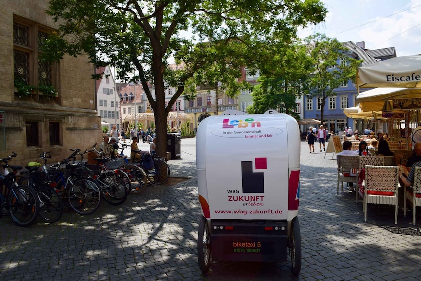 Picture 2 for Activity Erfurt: Romantic Rickshaw Tour For Two