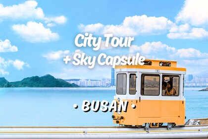 Busan: Coastal Wonders & Cultural Gems Tour with Sky Capsule