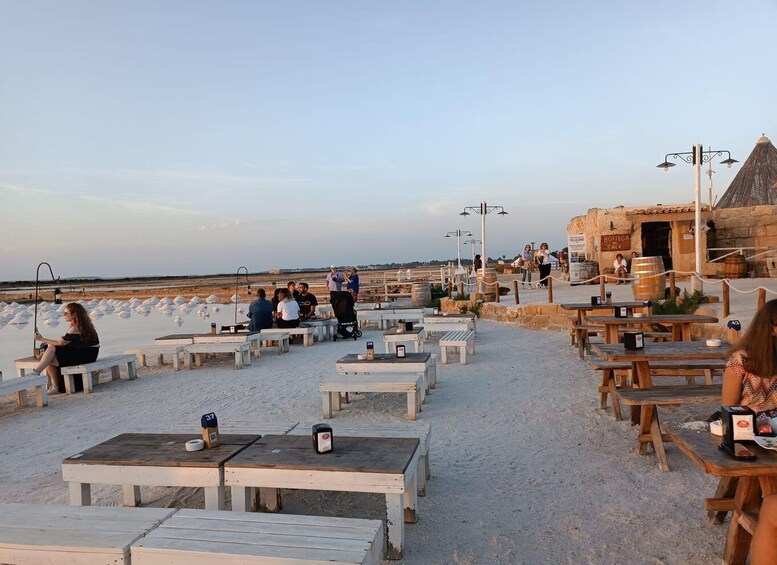 Picture 3 for Activity Aperitif in a old tub of salt in Marsala