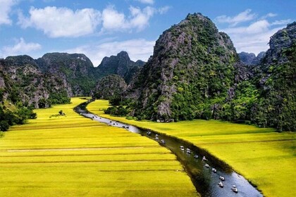 3 Hari Hanoi - Ninh Binh - Bai Tu Long Bay Rongsokan Mewah