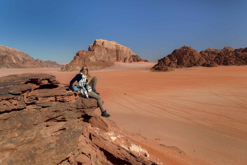 Picture 7 for Activity From Wadi Rum: Choose 2 to 8 Hour Jeep Tour & Optional Meal