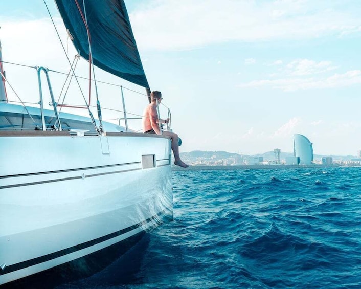 Picture 8 for Activity Barcelona:2 Hour Private Sail inc drinks & Snacks onboard