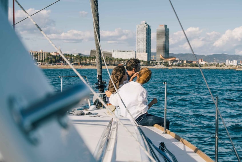 Picture 3 for Activity Barcelona:2 Hour Private Sail inc drinks & Snacks onboard