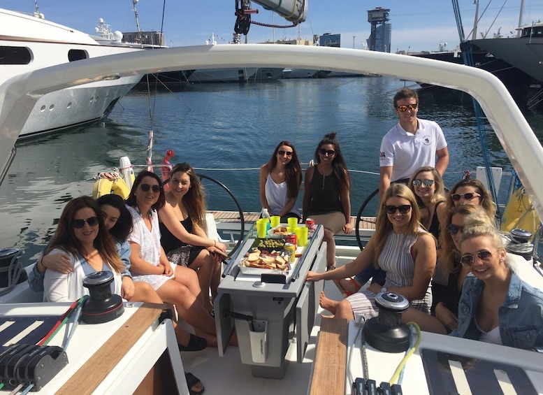 Picture 6 for Activity Barcelona:2 Hour Private Sail inc drinks & Snacks onboard